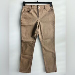 NWOT Bandolino Ladies Amy Straight Jean Brown Size 10